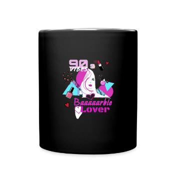 Rétro, 90's, 90s, Lover, Baaarbie, Beauté - Mug uni - noir - Devant