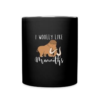 Mammouth - Mug uni - noir - Devant