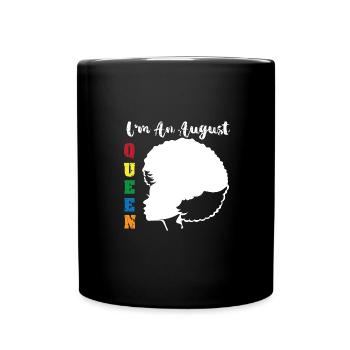 Signe du zodiaque Lion - Mug uni - noir - Devant