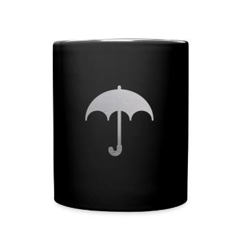 Umbrella - Full Colour Mug - black - Front