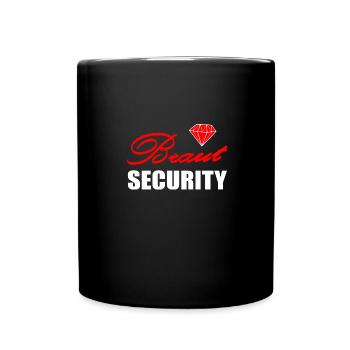 JGA - Tasse einfarbig - Schwarz - Vorne