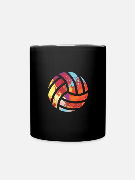 beach-volley - Mug uni - noir