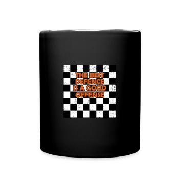 Chess Player Master Chess Sayings - Full Colour Mug - black - Front
