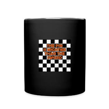 Chess Player Master Chess Sayings - Full Colour Mug - black - Front