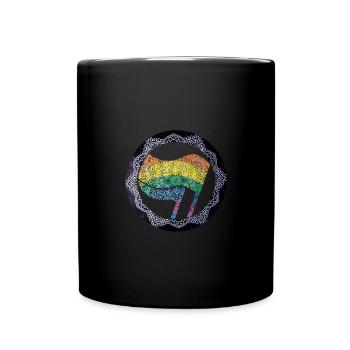 ANTIFASCHIST ACTION - Full Colour Mug - black - Front