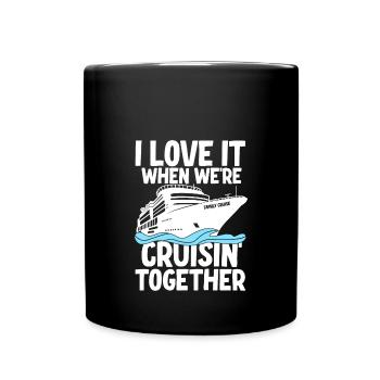 Family Cruise - Full Colour Mug - black - Front