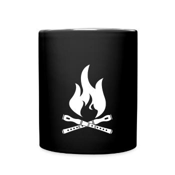 Hot Cross Buns - Mug uni - noir - Devant