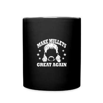 RENDRE LES MULETS GRANDS À NOUVEAU POILS DE MULETS - Mug uni - noir - Devant