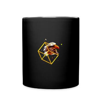 TÊTE D’AIGLE TÊTE D’AIGLE 80s 90s MOTIFS NÉON CADEAU - Mug uni - noir - Devant
