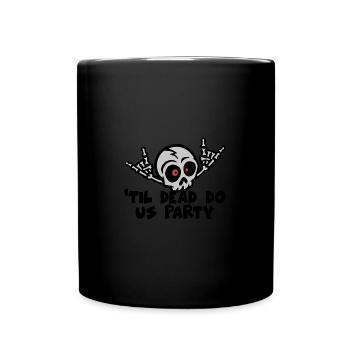 Til Death Do Us Party Bride Squelette - Mug uni - noir - Devant