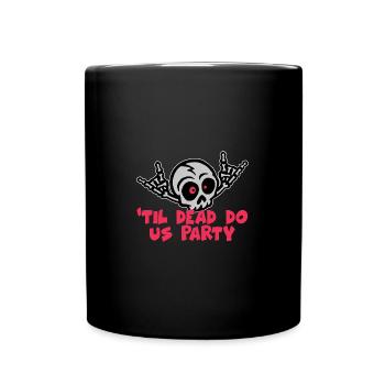 Til Death Do Us Party Bride Squelette - Mug uni - noir - Devant