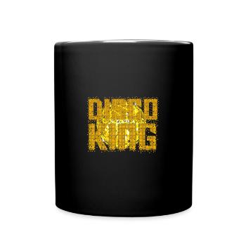 Disco King Dancing Party Retro Disco - Full Colour Mug - black - Front