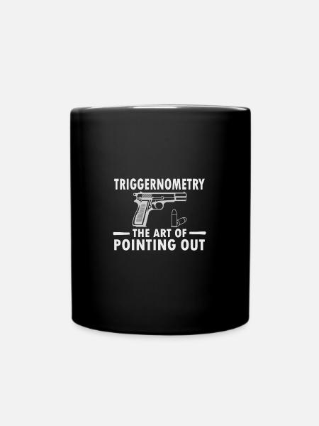 2nd Amendment Rights Triggernometry Gun - Tasse einfarbig - Schwarz