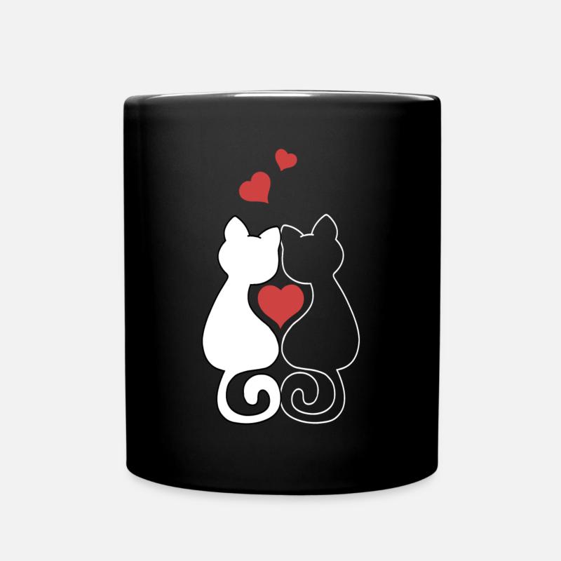 Chats Chers Cat Mama Cat Propriétaires de chats - Mug uni - noir