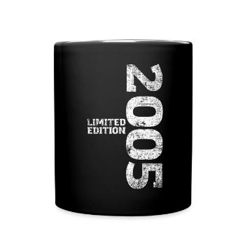 Limited Edition 2005 18th Birthday Gift - Full Colour Mug - black - Front