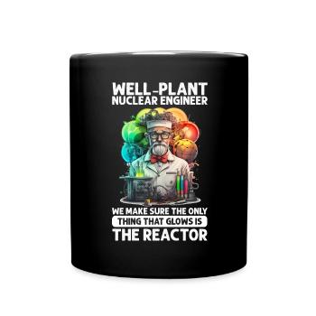 Kernenergie Design für Erneuerbare Kernenergie - Tasse einfarbig - Schwarz - Vorne