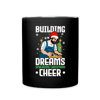 Jingle Bells Healthy Teeth Swells Dentist Dentist - Full Colour Mug - black - Front
