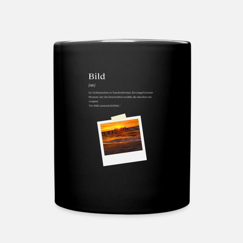 Définition de l’image Dark Desings - Mug uni - noir