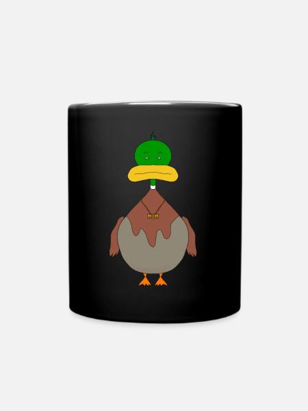 Tuck the Duck - Mug uni - noir