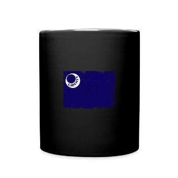 Moultrie Flag Liberty American History Patriot - Mug uni - noir - Devant