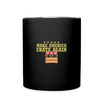 Gardening Gardener Funny Flowers Garden - Tasse einfarbig - Schwarz - Vorne