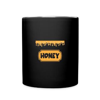 Honeypot Sweet Cute Lazy Halloween Costume - Tasse einfarbig - Schwarz - Vorne