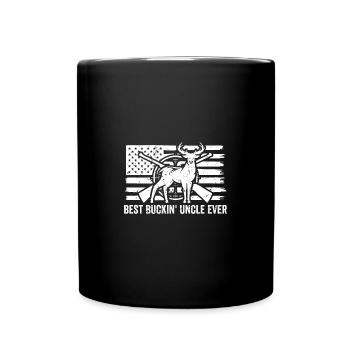Meilleur Buckin' Uncle Ever American Fl - Mug uni - noir - Devant