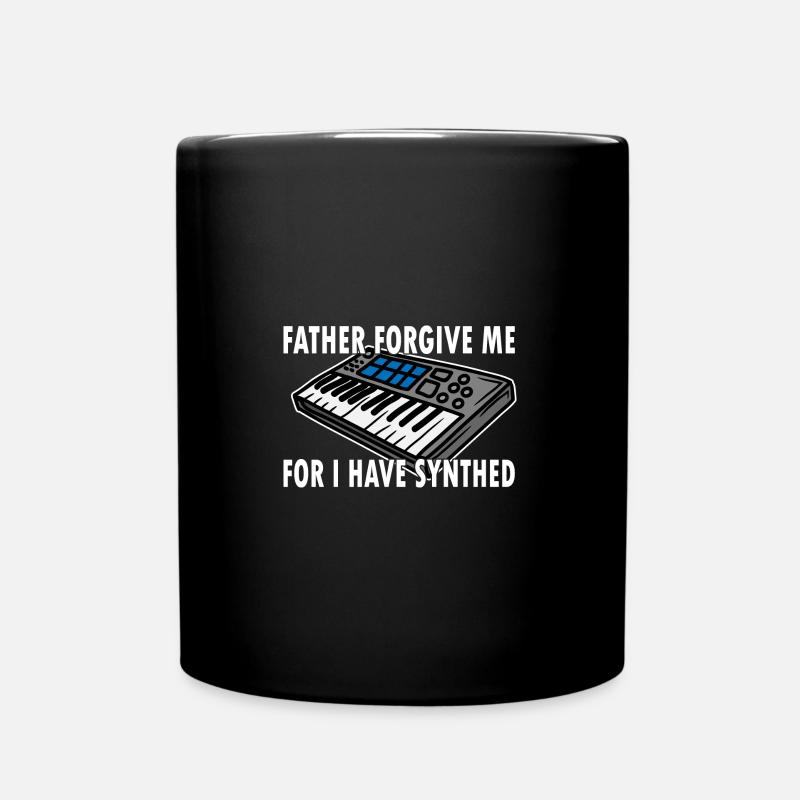 Synthesizer ADSR Synth Nerd - Tasse einfarbig - Schwarz