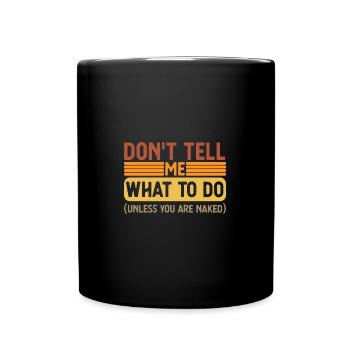 Adult Joke Adult Humor - Full Colour Mug - black - Front