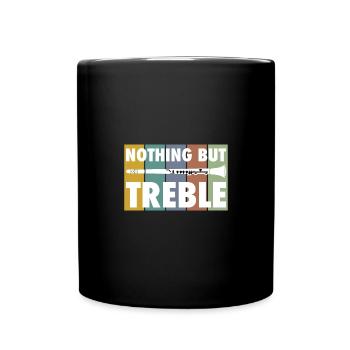 Klarinette Musikinstrument Orchester Blaskapelle - Tasse einfarbig - Schwarz - Vorne