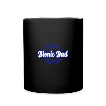 Bionic Dad Athletic Hip Knee Replacement Surgery - Mug uni - noir - Devant