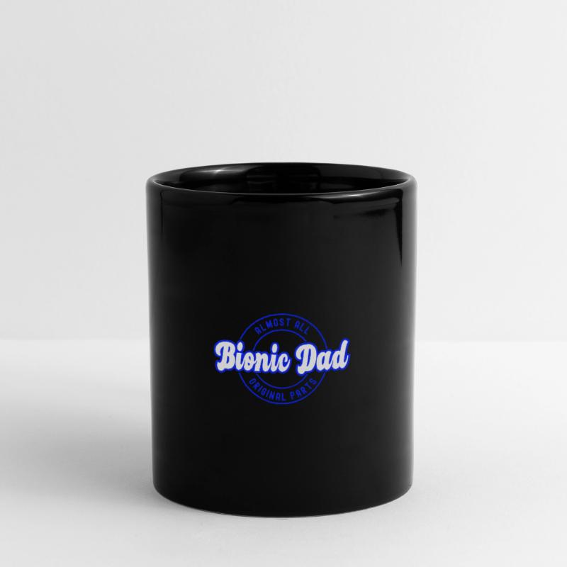 Bionic Dad Athletic Hip Knee Replacement Surgery Mug uni