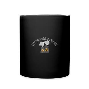 Nuclear Power Plant Favorite Plant Science - Full Colour Mug - black - Front