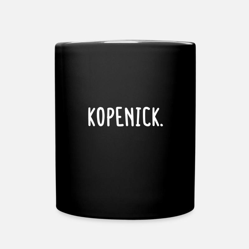 Köpenick Berlin Bezirk Fancy - Tasse einfarbig - Schwarz