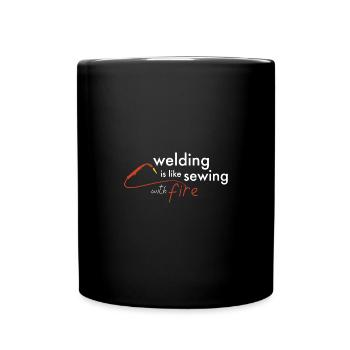 Soudeur Soudage Métallurgiste Schlosser - Mug uni - noir - Devant