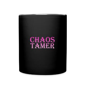 Chaos Tamer Kindergarten Teacher Baby-sitter - Mug uni - noir - Devant