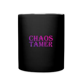 Chaos Tamer Kindergarten Teacher Baby-sitter - Mug uni - noir - Devant