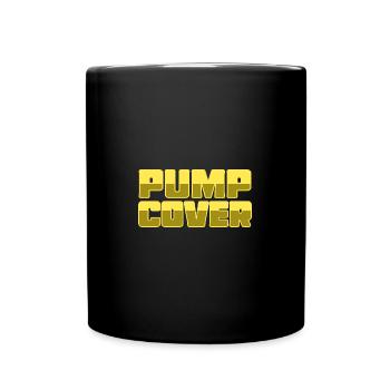 Pump Cover Bodybuilding Weightlifter Gym - Tasse einfarbig - Schwarz - Vorne