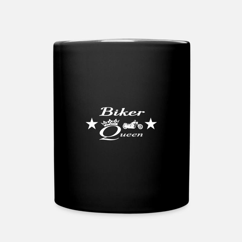 Motorrad - Tasse einfarbig - Schwarz