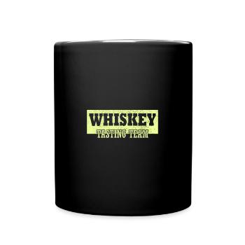 Équipe de dégustation de whisky Vintage Funny Drinking - Mug uni - noir - Devant