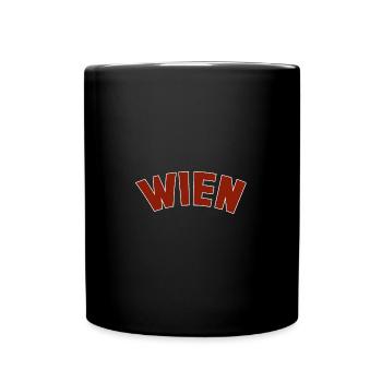 Vienna College Capital Tourist Austria - Tasse einfarbig - Schwarz - Vorne