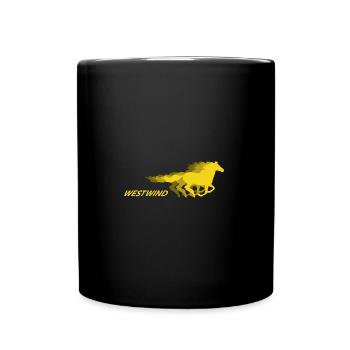 Westwind - Tasse einfarbig - Schwarz - Vorne