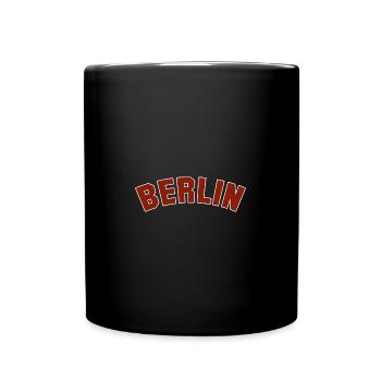 Berlin College Capital Tourist Germany - Full Colour Mug - black - Front