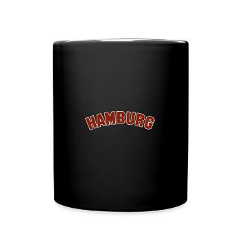 Hamburg College Capital Tourist Germany - Tasse einfarbig - Schwarz - Vorne