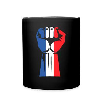 Patriotic France - Full Colour Mug - black - Front