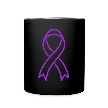 Sensibilisation à la maladie d’Alzheimer - Mug uni - noir - Devant