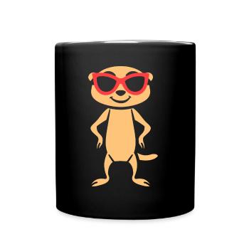 meerkat - Full Colour Mug - black - Front