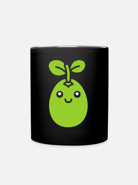 petit pois - Ensfarvet krus - sort