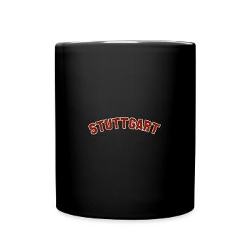 Stuttgart College Capital Tourist Germany - Tasse einfarbig - Schwarz - Vorne