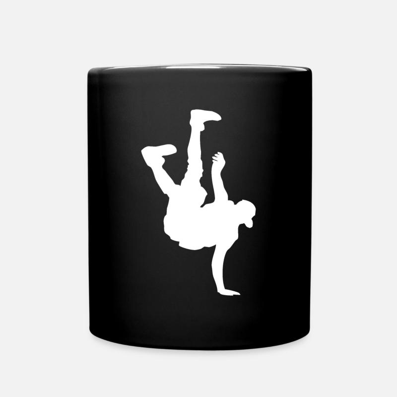 Breakdance - Tasse einfarbig - Schwarz